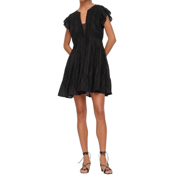 Fedra Flared Dress in Sea Salt
